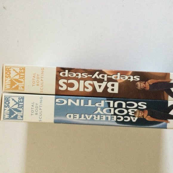 Two Winsor Pilate VHS tapes step by step and Accelerated body building - Picture 3 of 3